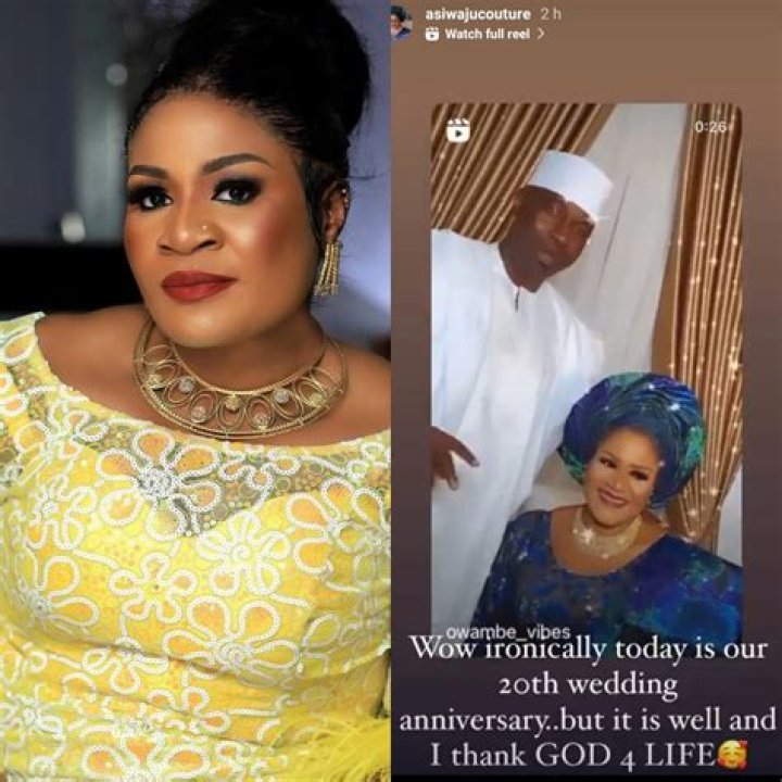 
Husband Of Actress Mercy Aigbe, Kazim Adeoti Has Surprised Fans With His Birthday Message 